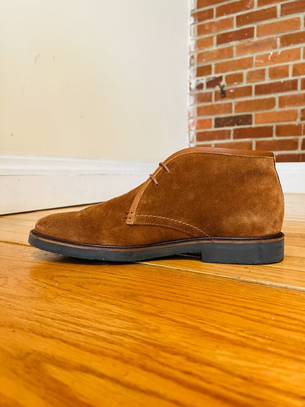 Peter Millar Brown Suede Chukka Boots Shoe - Men’s Size 10.5 US - Picture 4 of 15